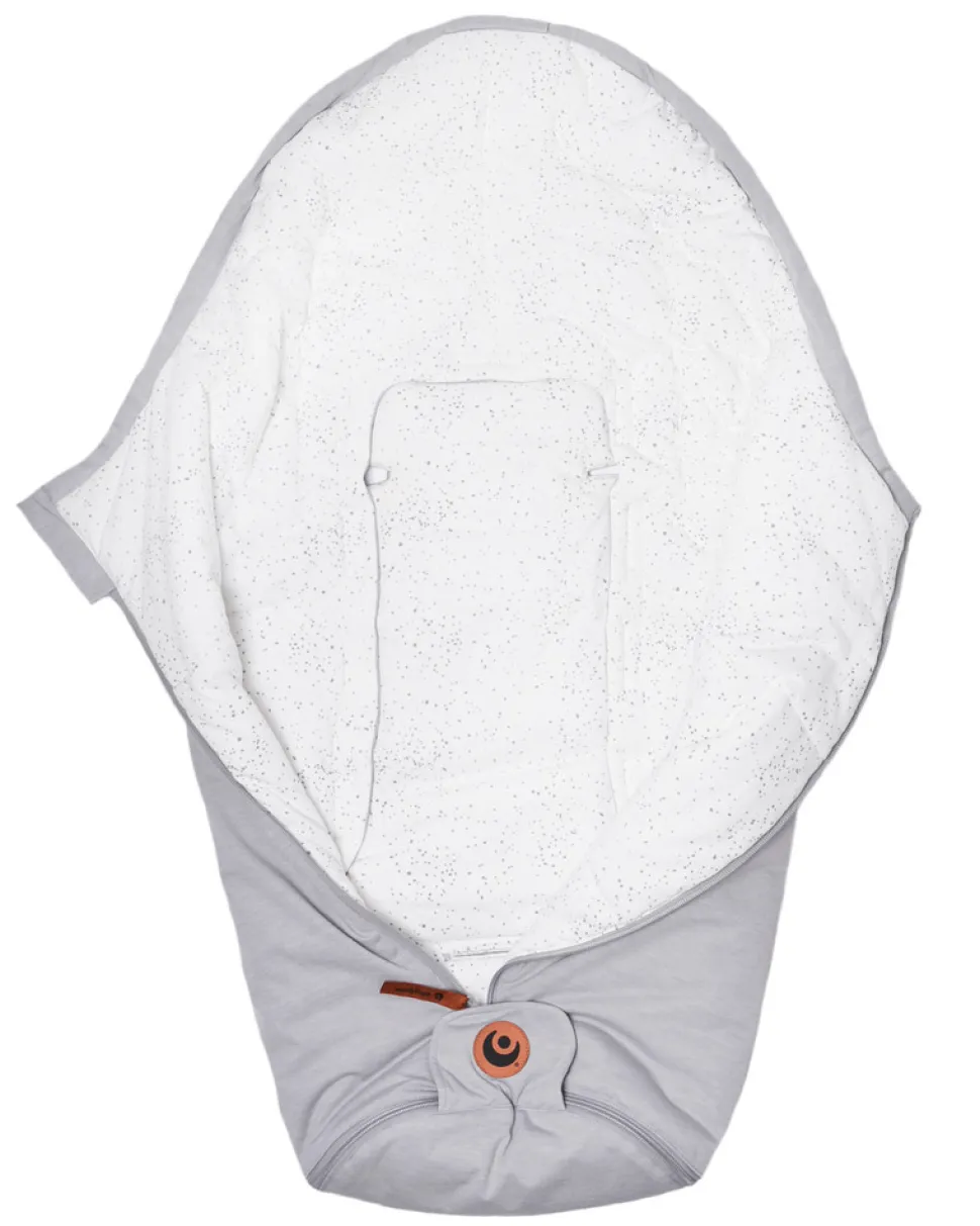 Lyng kørepose til autostol - Grey