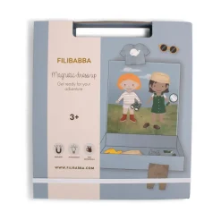 Magnetisk påklædningsdukke - Klar til dit eventyr
