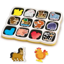 Magnetisk puslespil: Bondegård