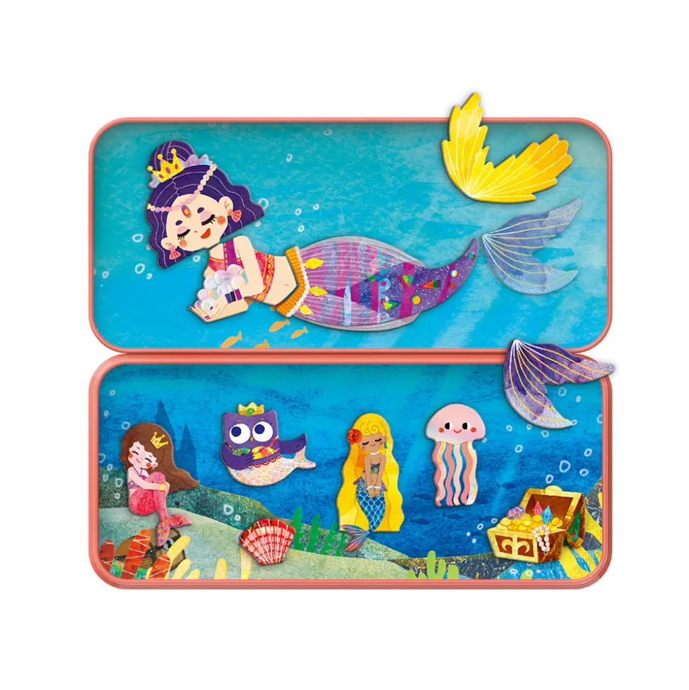 Magnetisk rejsesæt - Havfrue