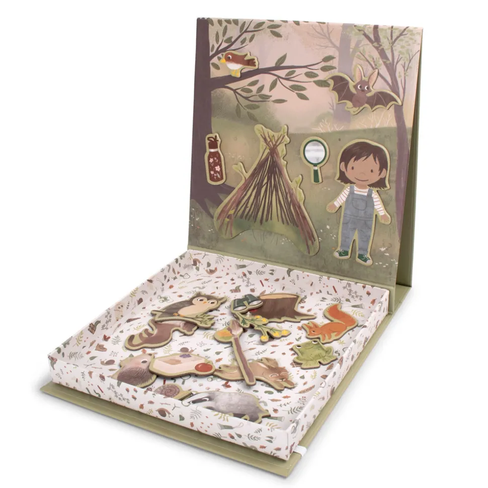 Magnetisk spil - I skoven