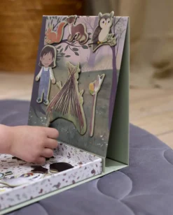 Magnetisk spil - I skoven