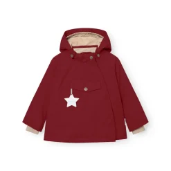 Matwang Fleeceforet Vinterjakke - Red merlot