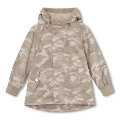 MATWIAMI fleeceforet printet forårsjakke - 0158