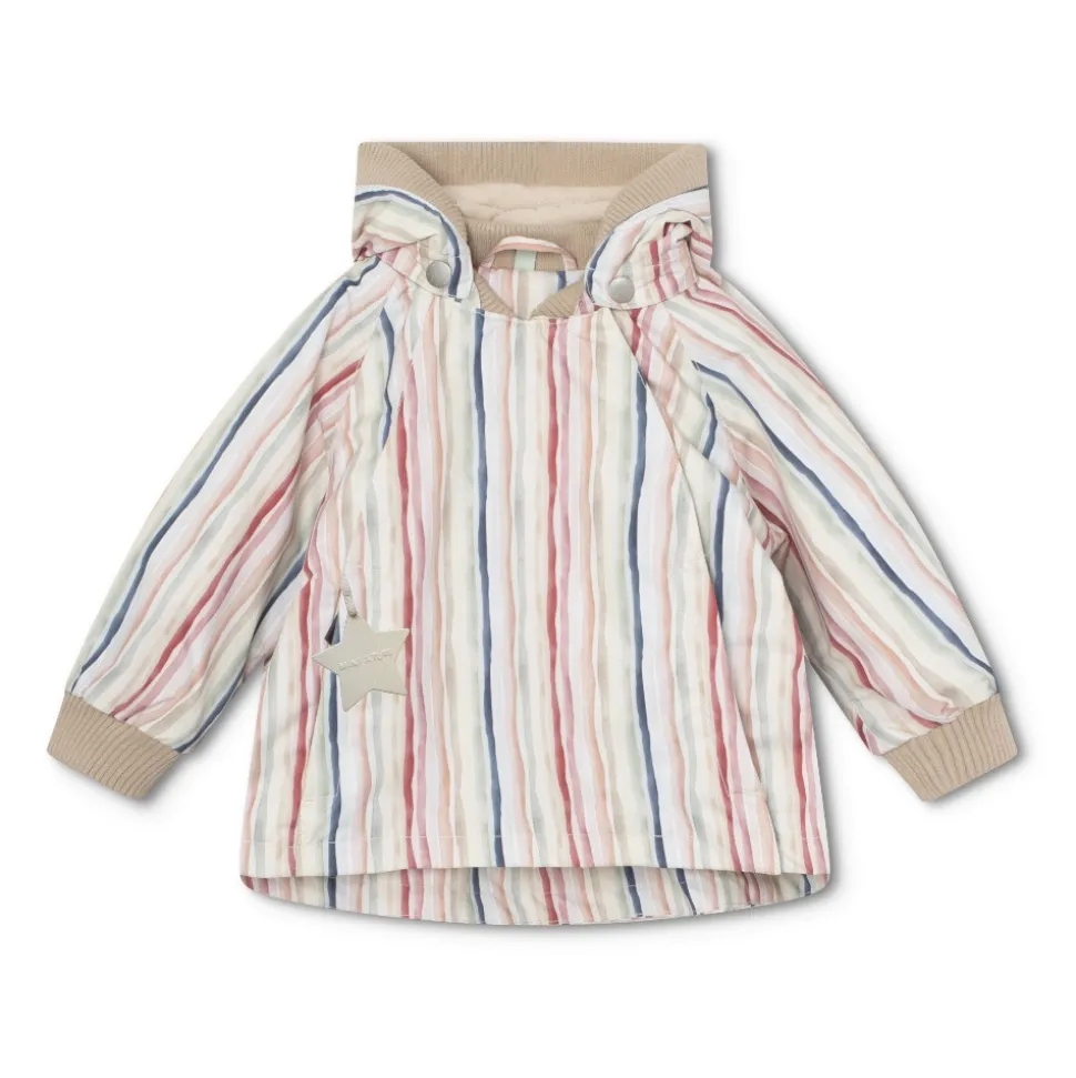 MATWIAMI fleeceforet printet forårsjakke - 0157