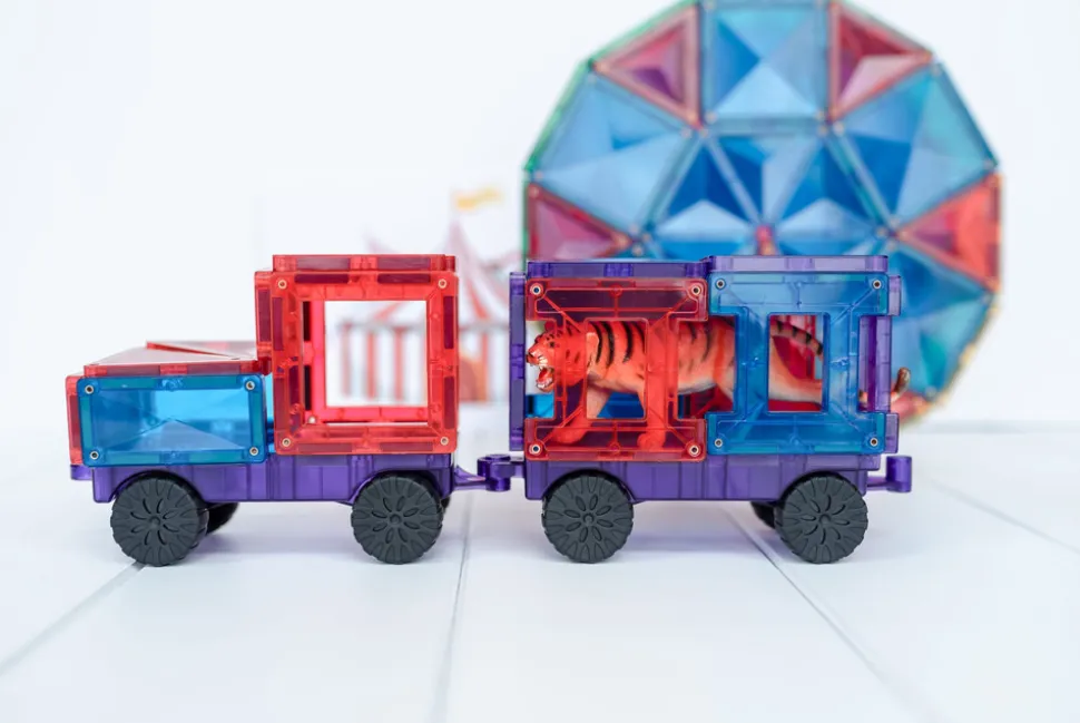 Mega Pack - magnetsæt 212 dele - rainbow