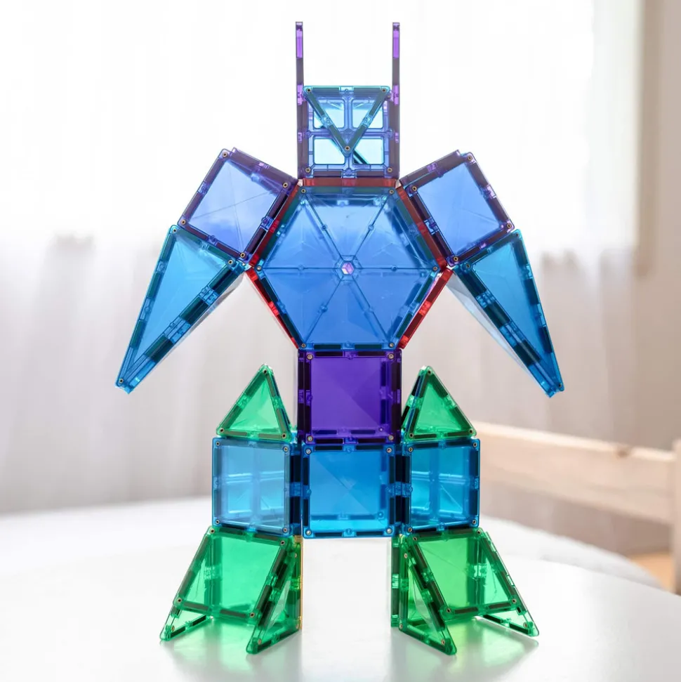 Mega Pack - magnetsæt 212 dele - rainbow