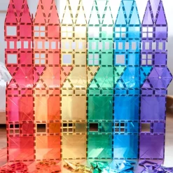 Mega Pack - magnetsæt 212 dele - rainbow