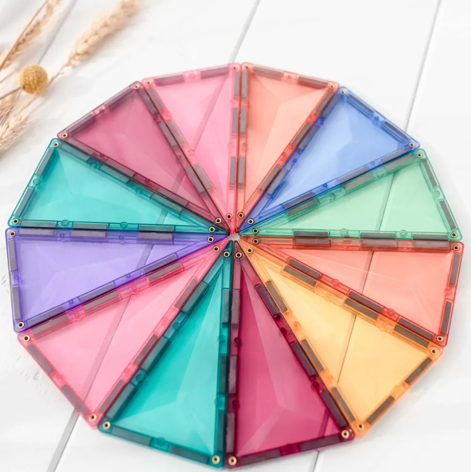 Mega Pack - magnetsæt 202 dele - pastel