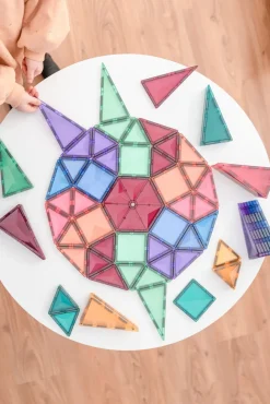 Mega Pack - magnetsæt 202 dele - pastel