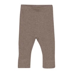 Melange Rib Leggings - 2813