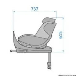 Mica Pro Eco i-Size inkl. babyindsats - authentic black