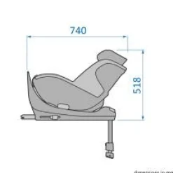 Mica Pro Eco i-Size inkl. babyindsats - authentic black