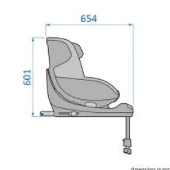 Mica Pro Eco i-Size inkl. babyindsats - authentic black