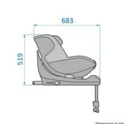 Mica Pro Eco i-Size inkl. babyindsats - authentic black