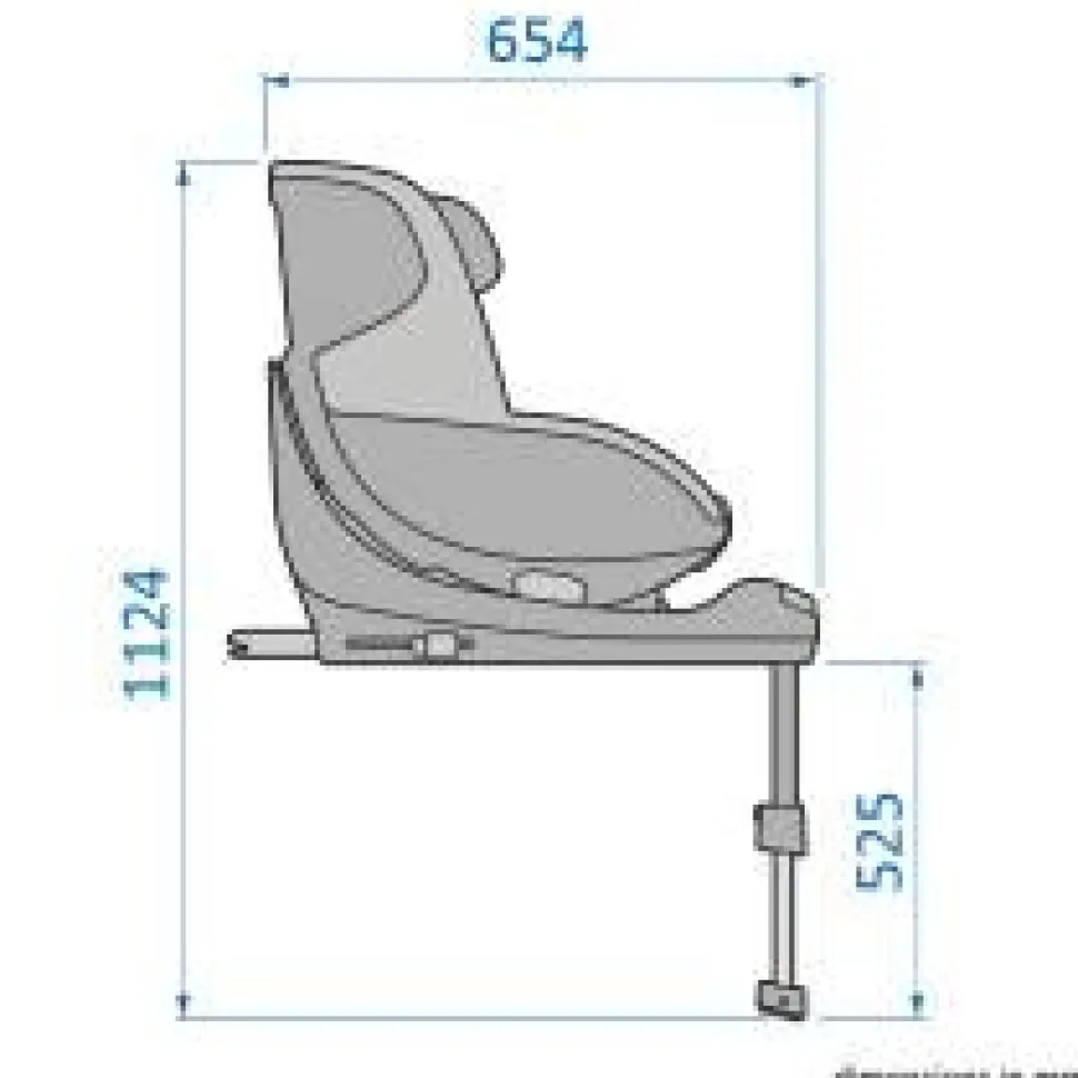 Mica Pro Eco i-Size inkl. babyindsats - authentic black