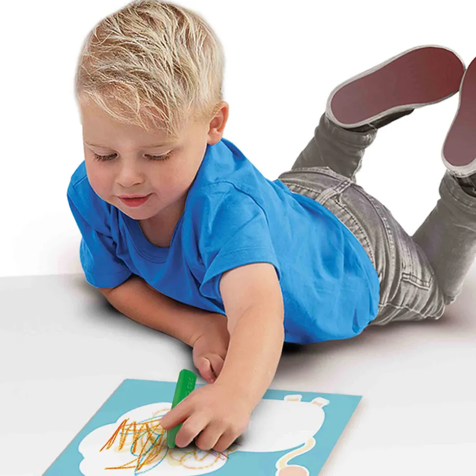 Min første - Farvekridt og dyrekort