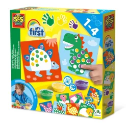 Min første - Fingermaling dinosaurer