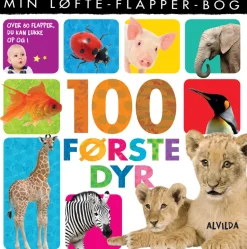 Min løfte-flapper-bog - 100 første dyr