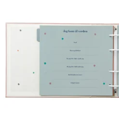 Mine første år - Minder Og Gemmer - Blå