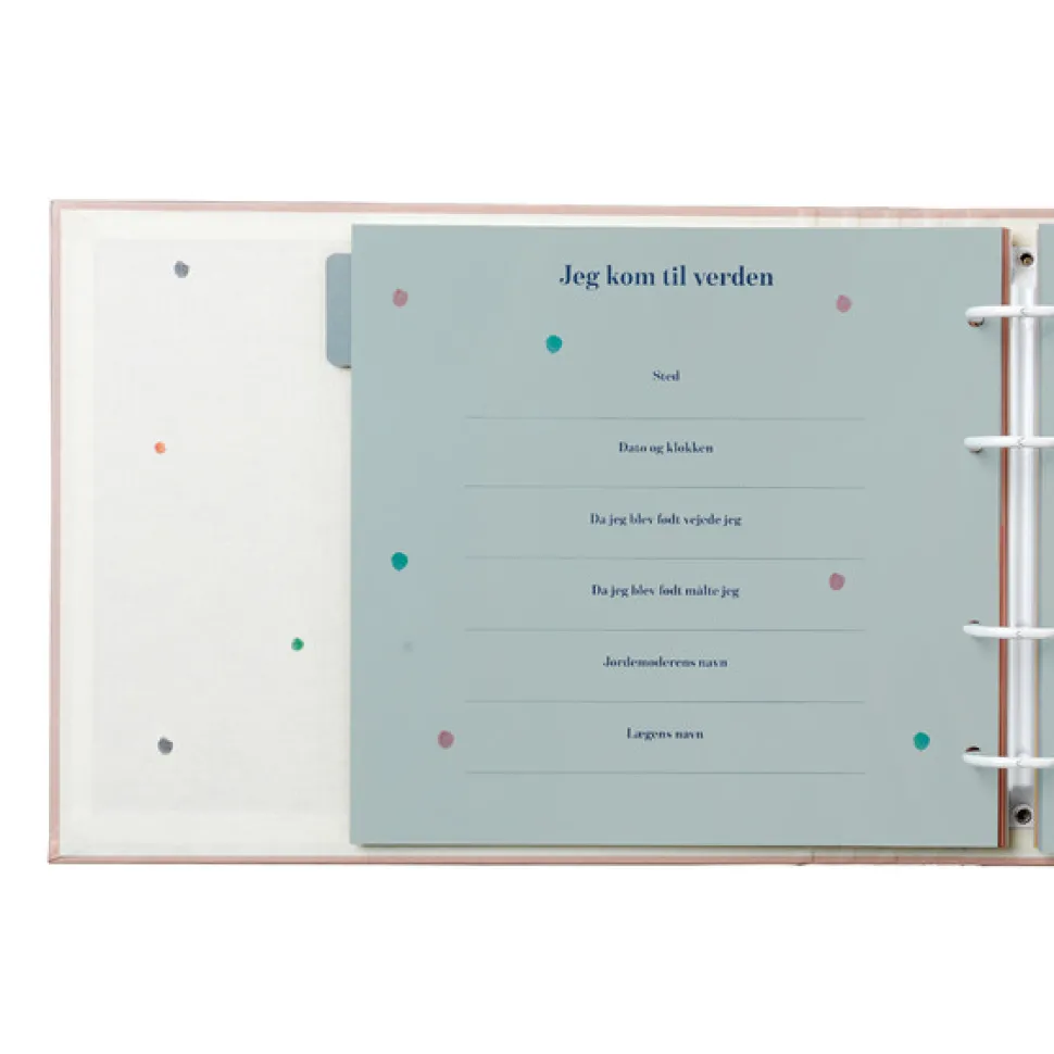 Mine første år - Minder Og Gemmer - Blå