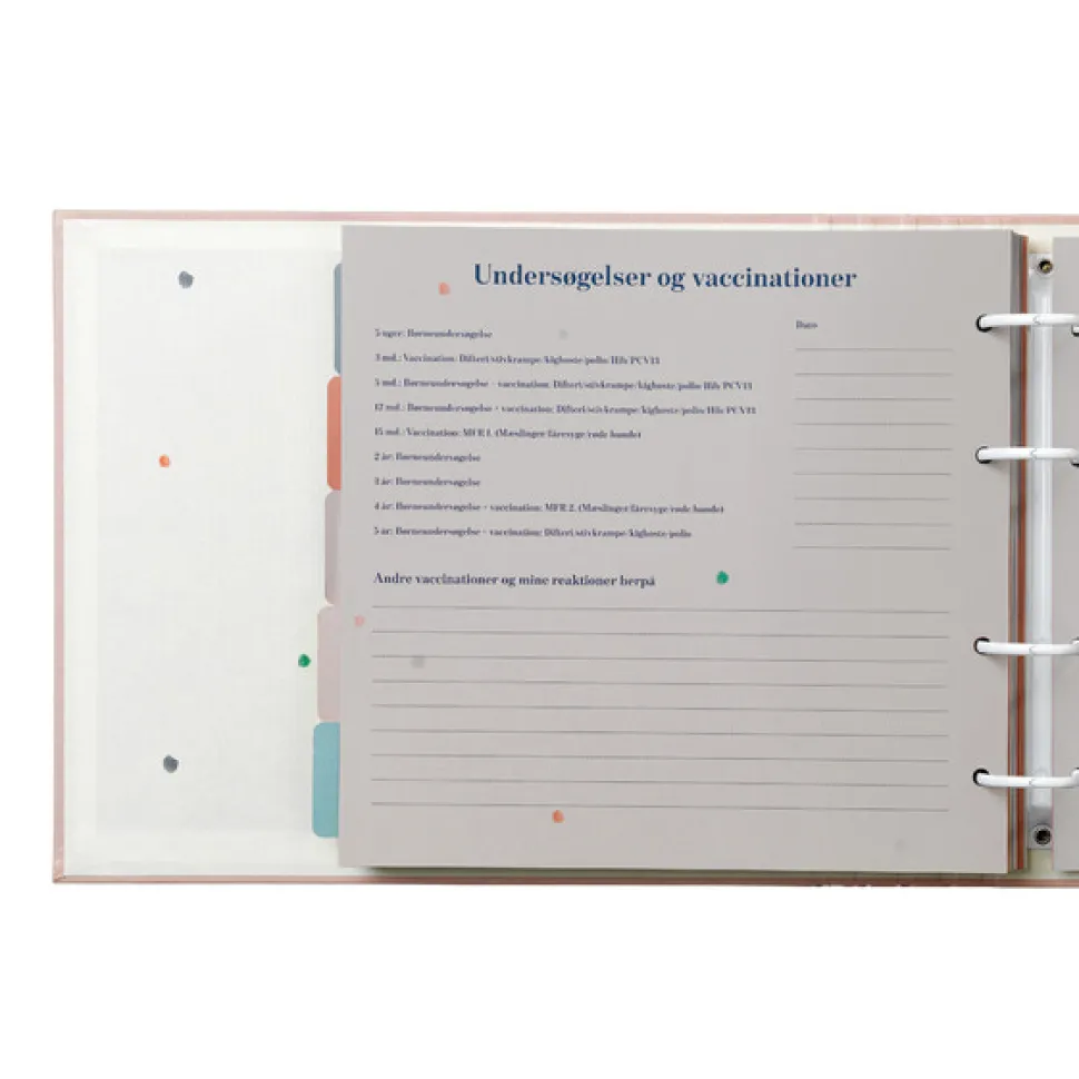 Mine første år - Minder Og Gemmer - Blå