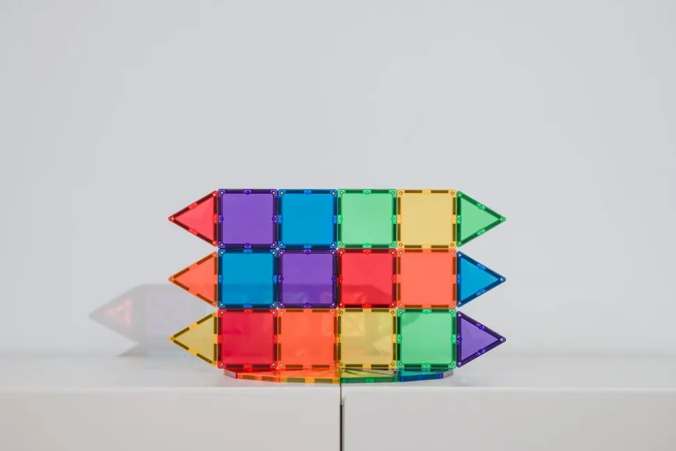 Mini Pack - magnetsæt 24 dele - rainbow