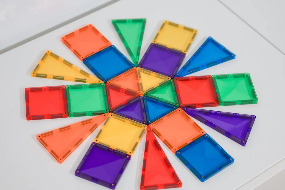 Mini Pack - magnetsæt 24 dele - rainbow