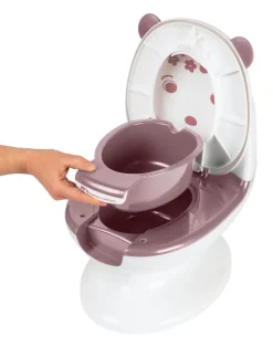 Mini size toilet lavender