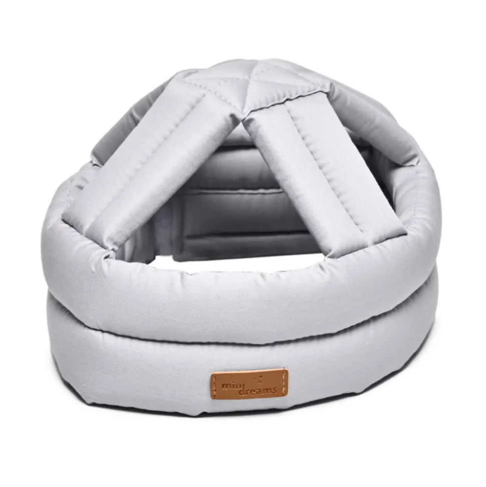 MiniDreams MiniDreams Hovedbeskyttelses hjelm baby grå