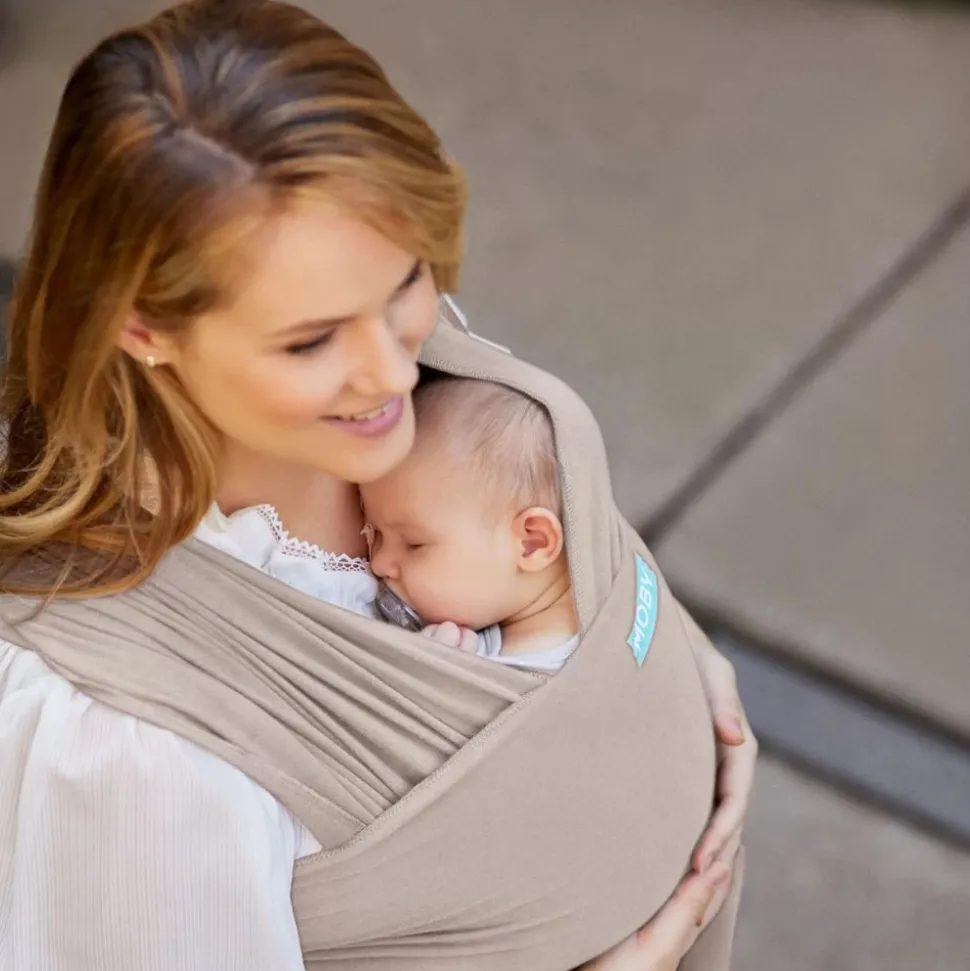 Moby strækvikle - taupe