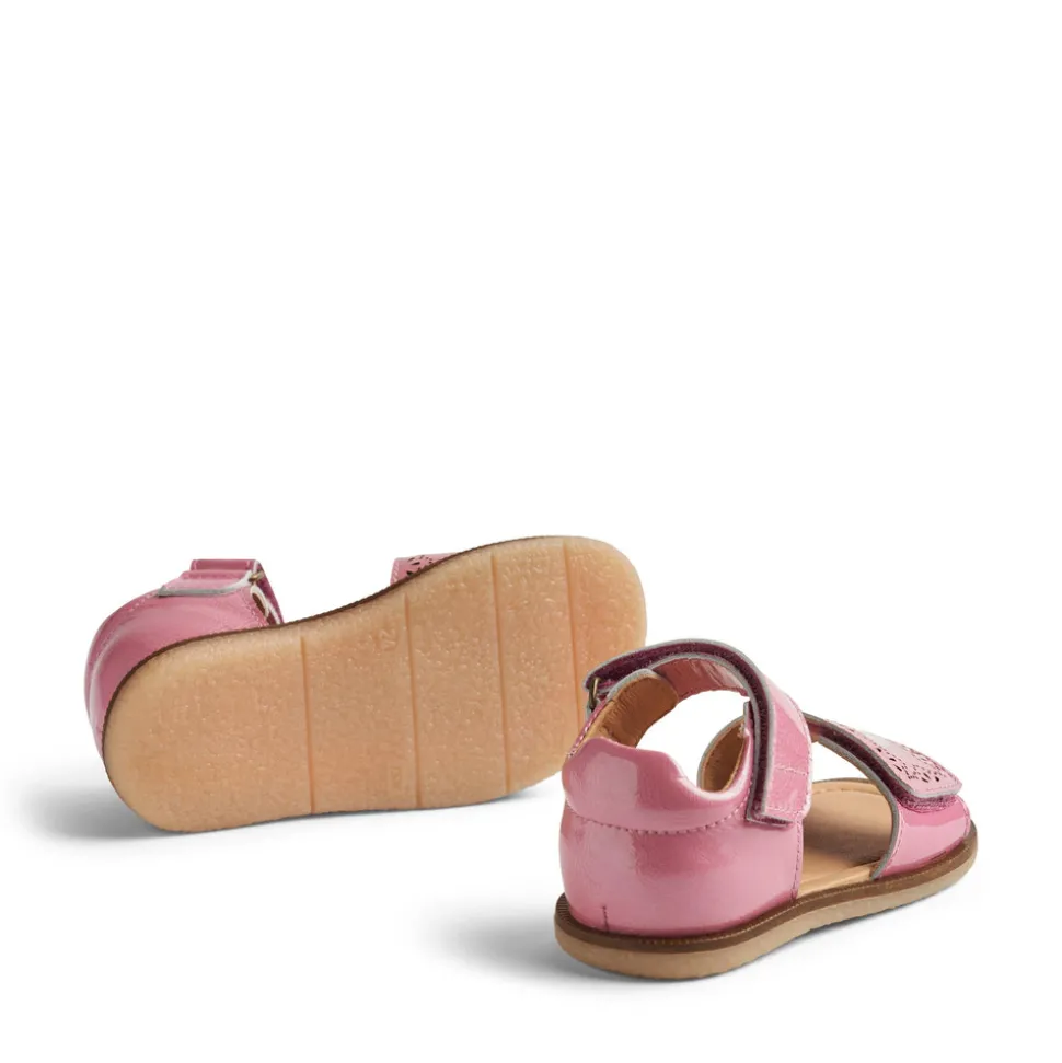 Molli lak sandal - pink