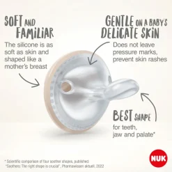 Mommyfeel Silicon S1 - Grey 2 stk