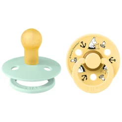 Moomin Colour Sut 2pk Latex Str 1 - Mint