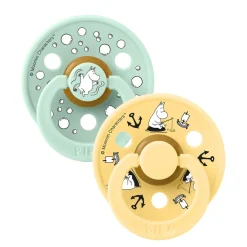 Moomin Colour Sut 2pk Latex Str 1 - Mint