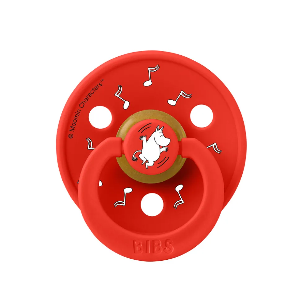 Moomins Colour Sut 2pk Latex Str 2 - Candy Apple