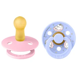 Moomins Colour Sut 2pk Latex Str 2 - Baby Pink