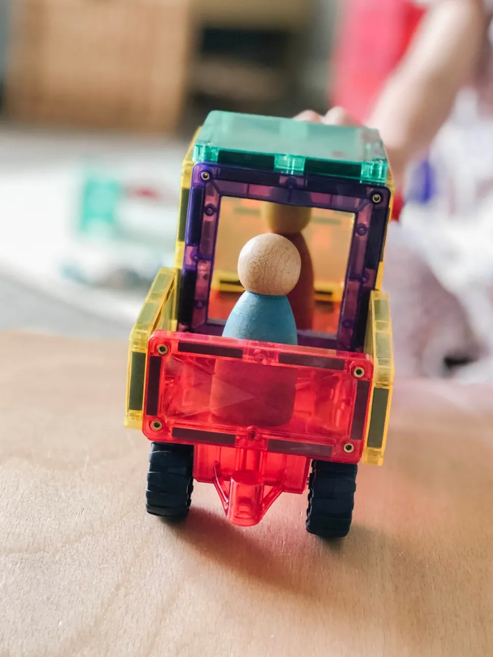 Motion Pack - magnetsæt 24 dele - rainbow