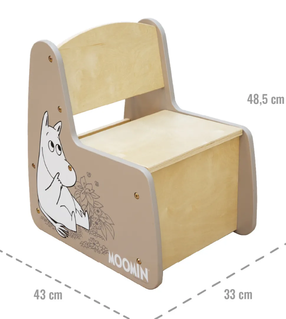 Mumi Stol med Opbevaring