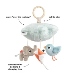 Musik mobile Playground Blå