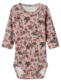 Naline Langærmet Body - BURNISHED