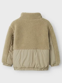 Nalo ls løs jakke solid - LAUREL OAK