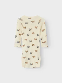 Nalu Uld Langærmet Body - Turtledove