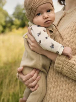Nalu Uld Langærmet Body - Turtledove