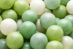 Natur/grøn mix bold sæt med 100 bolde