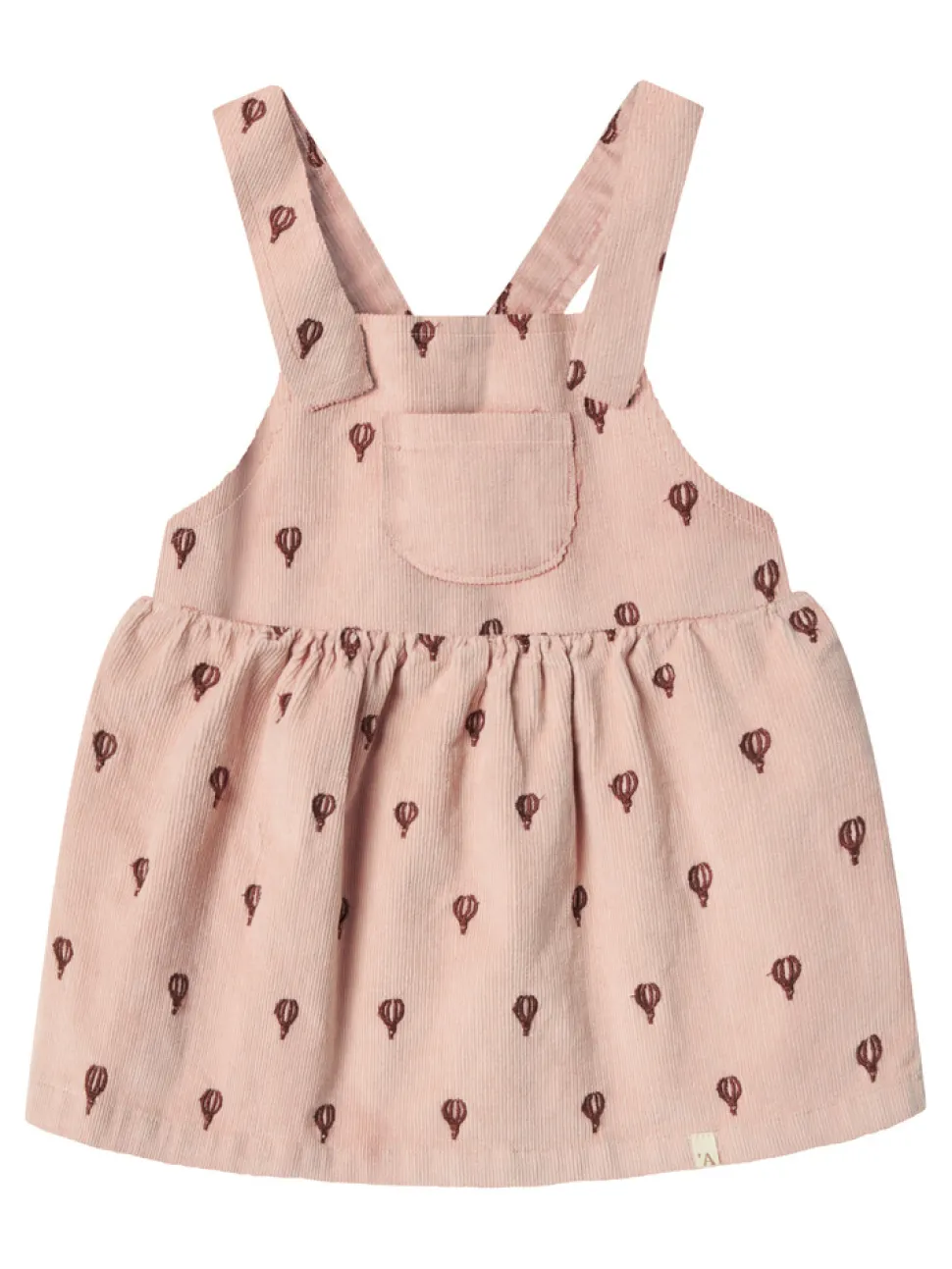 Nelly Cord Skirtall - Cameo Rose