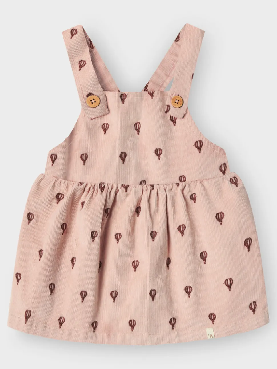 Nelly Cord Skirtall - Cameo Rose