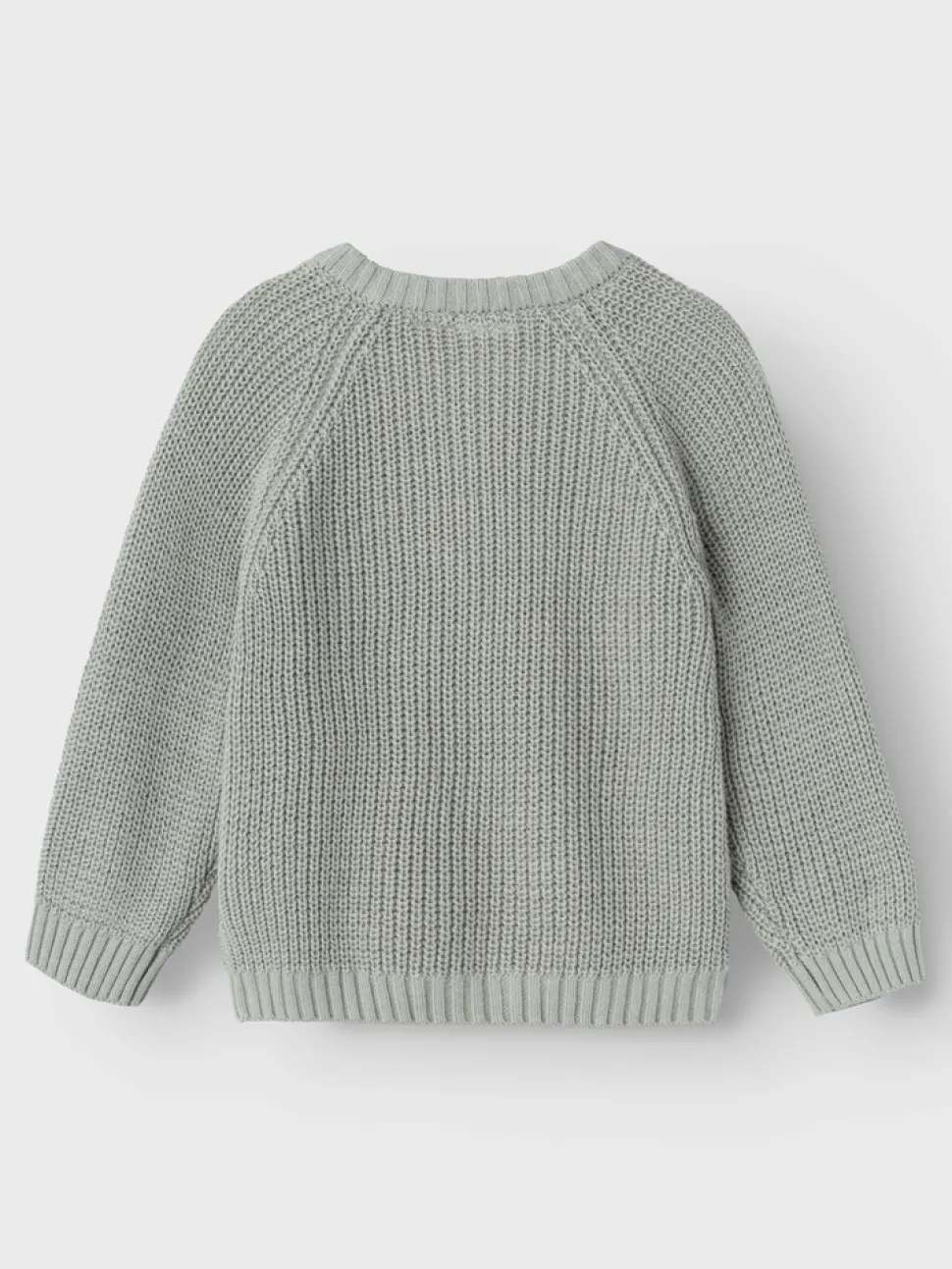 Nemlen langærmet strik - LIMESTONE
