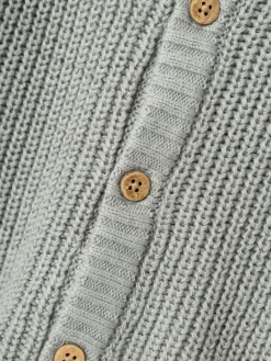 Nemlen langærmet strik - LIMESTONE