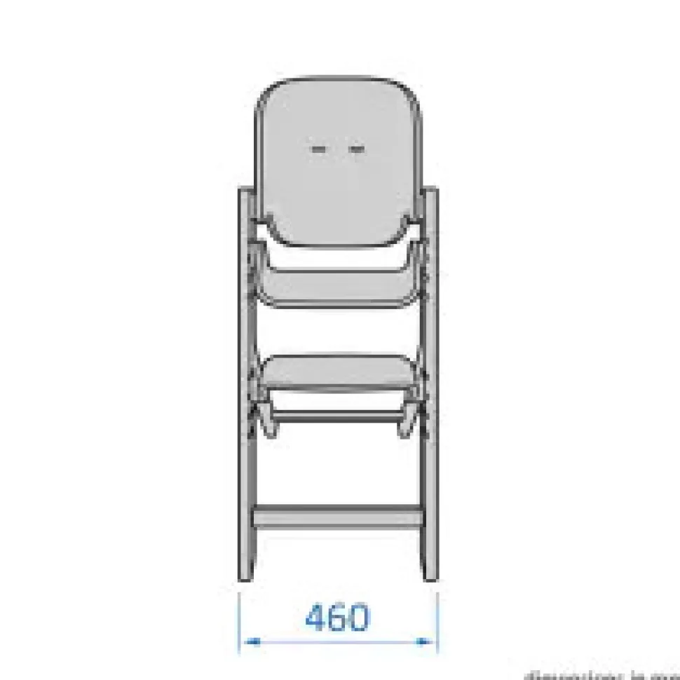 Nesta højstol - Hvid